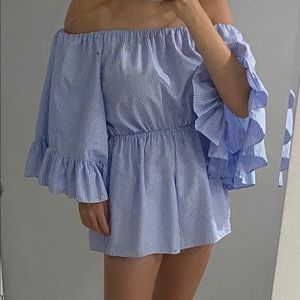 Striped Romper from a Boutique